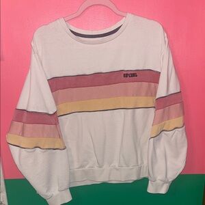 Rip Curl Multicolor Striped Crewneck